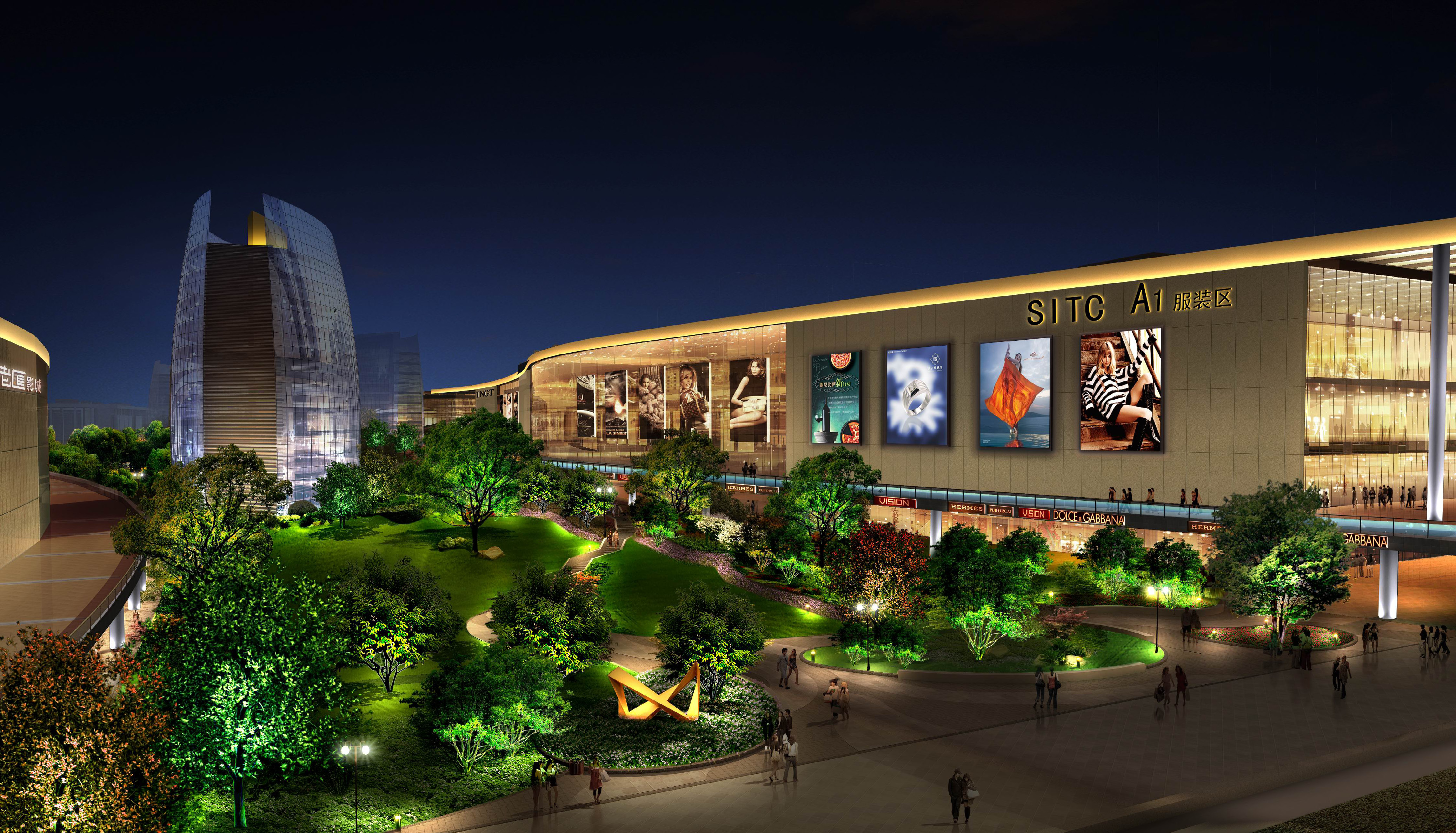 貴陽西南商貿(mào)城建筑亮化工程——2019神燈獎申報工程紀(jì)實